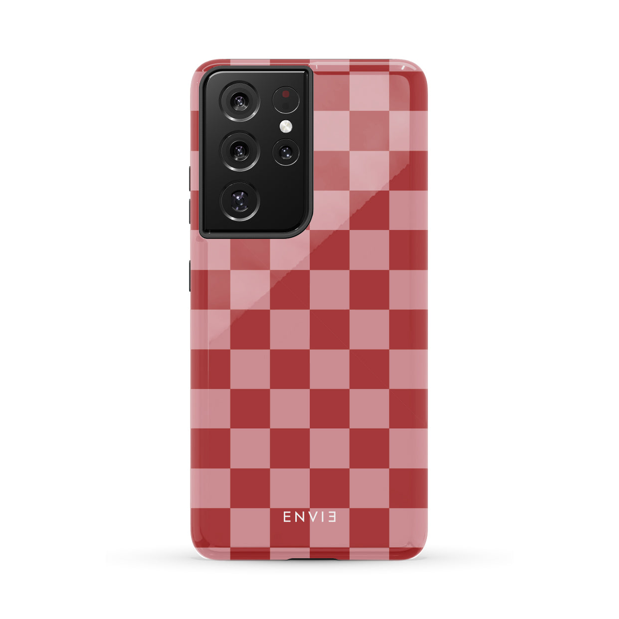Red Checkered