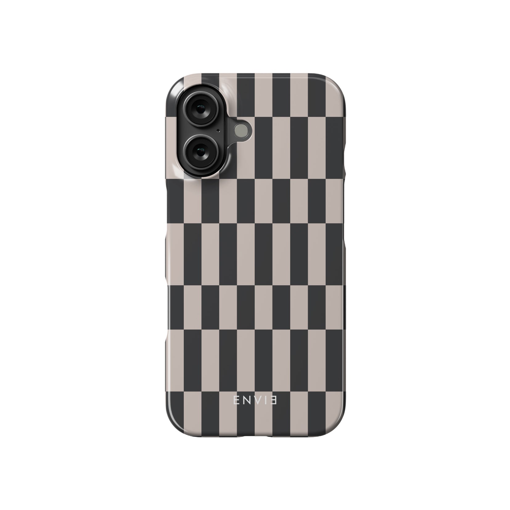 Black Long Checkered