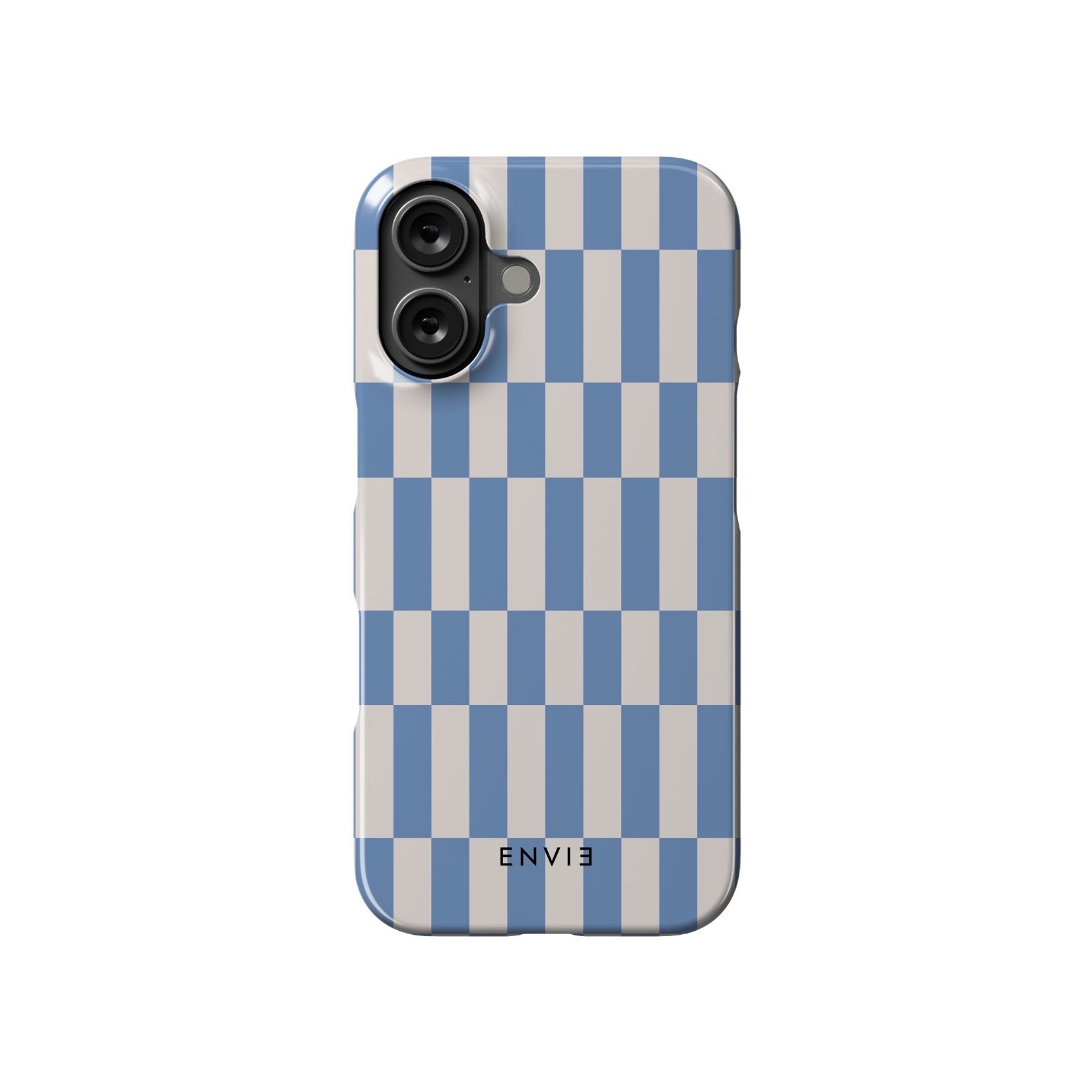 Blue Long Checkered