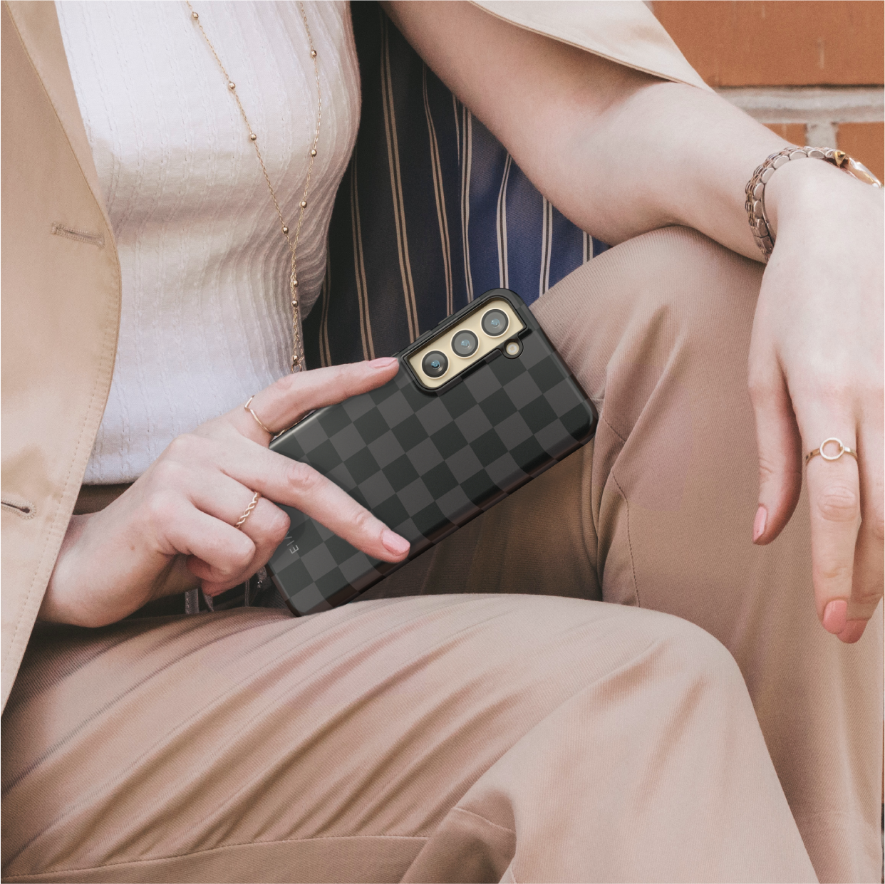 Black Checkered